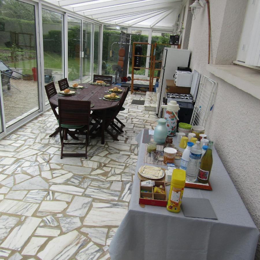Au Jardin Fessard Acomodação com café da manhã Fagnon Exterior foto
